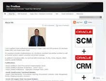 Tablet Screenshot of oracleappsimplementor.com